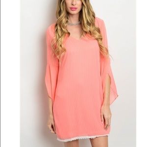 PINK OWL Bell Sleeve Dress